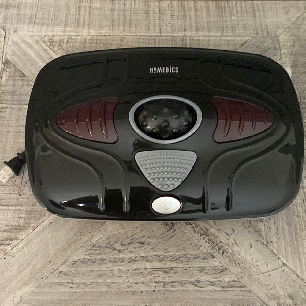 HoMedics  Vibration Foot Massager with Heat in Black